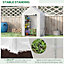 Outsunny Greenhouse for Outdoor, Portable Gardening Plant Grow House with Shelf 143L x 73W