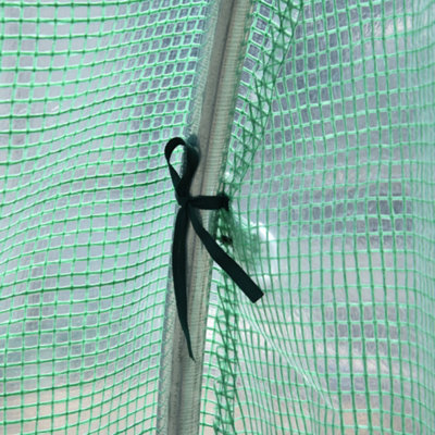 Outsunny Greenhouse Polytunnel Walk-in Grow Plant Steel 3 x 2 M Outdoor - 9