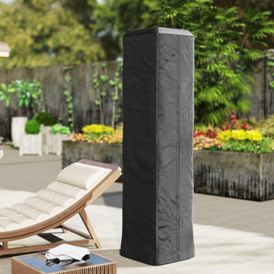 Outsunny Heavy Duty Gas Pyramid Outdoor Cover, Black