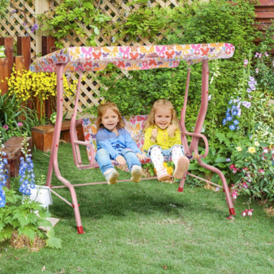 Kids garden hotsell swing chair