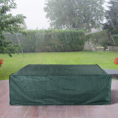 Outsunny Large Garden Set Square Cover Outdoor Furniture Waterproof Resist Fade