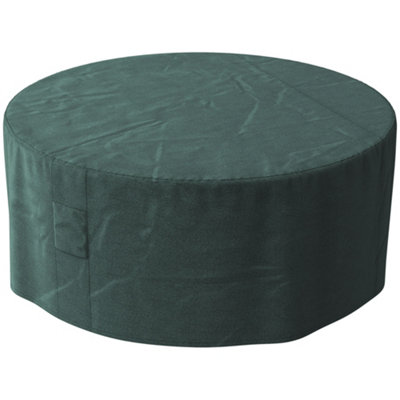 Outsunny Large Outdoor Set Round Cover Garden Furniture Waterproof Resist Fade