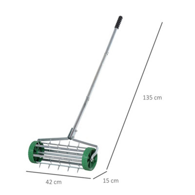 Hollow tine deals aerator b&q