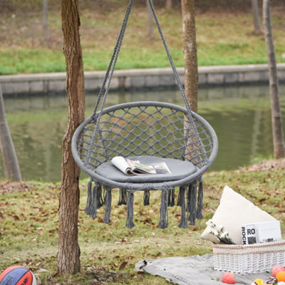 Hanging chair outlet hammock indoors