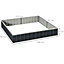 Outsunny Metal Raised Garden Bed No Bottom DIY Large Planter Box w/ Gloves