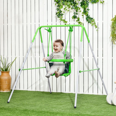 Baby nursery swing discount