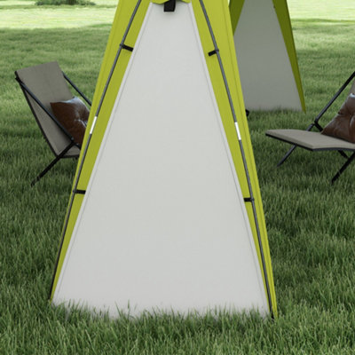 Outsunny Outdoor Gazebo Event Shelter Party Tent for Garden Green - 9