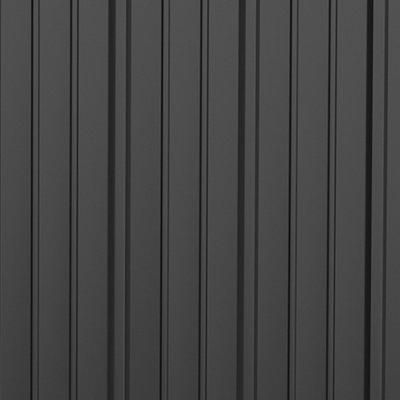 Outsunny Outdoor Storage Shed Steel Garden Shed  Lockable Door for Backyard - 7