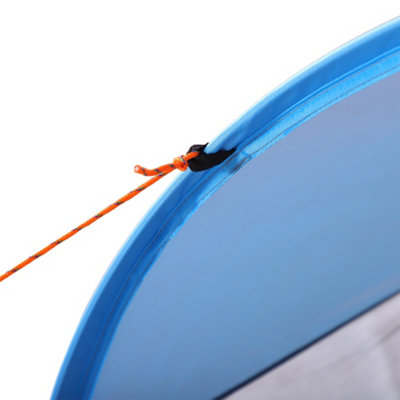 Outsunny Portable Automatic Pop Up Beach Tent Outdoor Camp Shelter Blue - 8