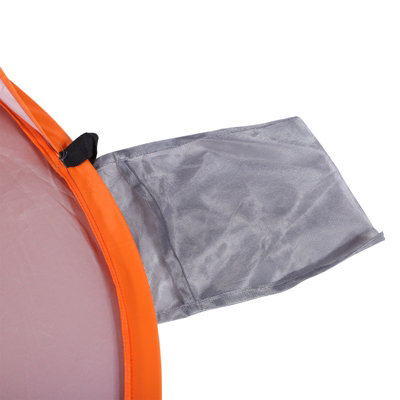 Outsunny Portable Automatic Pop Up Beach Tent Outdoor Camp Shelter Orange - 7