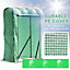 Outsunny Portable Greenhouse PVC Cover Metal Frame w/ Zipper 100 x 50 x 150CM