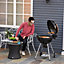Outsunny Portable Kettle Charcoal BBQ Grill Outdoor Barbecue Picnic Party