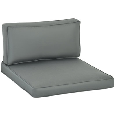 Outsunny Replacement Cushions for Outdoor Furniture Garden Seat Cushion Pad - 9