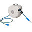 Outsunny Retractable Hose Reel Wall Mounted w/ Lead-in Hose and Handle, 10m
