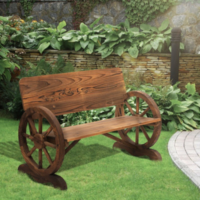 B&q wooden online bench