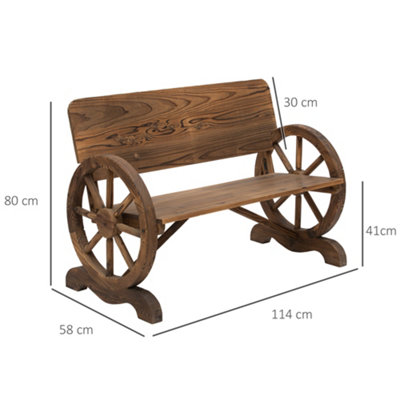 Rustic wooden deals benches for sale