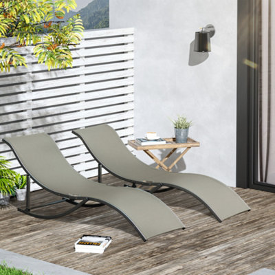 Aluminum pool on sale lounge chairs