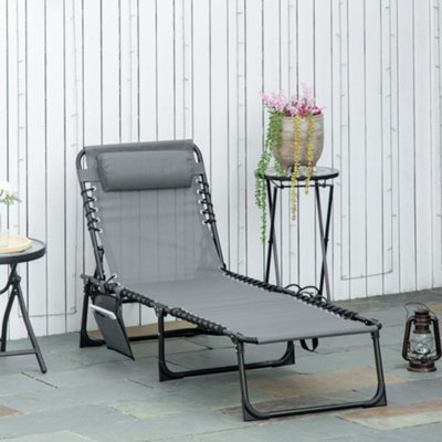 Folding sun lounger bed sale