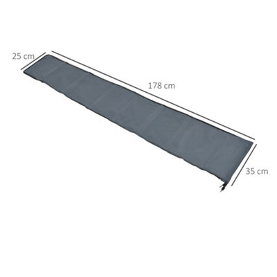 Outsunny Sun Umbrella Parasol Cover Waterproof Weatherproof Outdoor Courtyard - 3