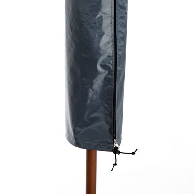 Outsunny Sun Umbrella Parasol Cover Waterproof Weatherproof Outdoor Courtyard - 5