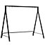 Outsunny Swing Stand, Meta Swing Frame, 240kg Weight Capacity, Black