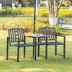 B&q garden chairs online and loungers