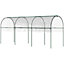Outsunny Tomato Greenhouse with Top Tap, Pointed Bottom and Guy Ropes, Clear