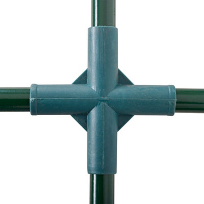 Outsunny Tunnel Greenhouse Grow House Steel Frame PE Green 200x100x80 cm - 8