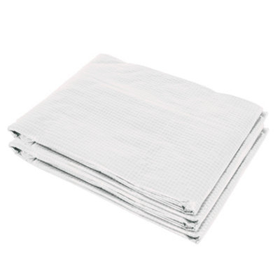 Outsunny Walk In Greenhouse Cover Replacement PE Cover 4.5x3x2m White