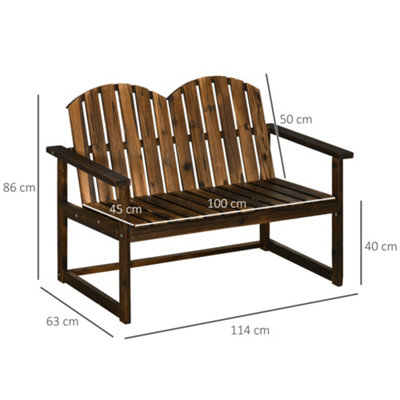 Two person store patio chair