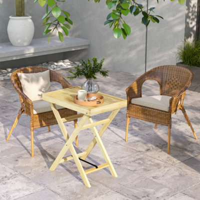 Side table outsunny sale