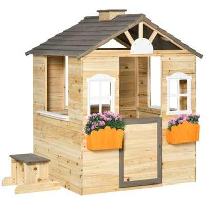 B and q wooden playhouse online