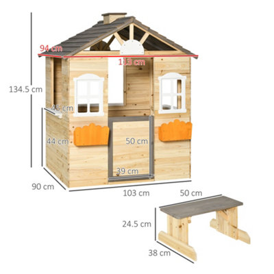 Wooden deals playhouse clearance