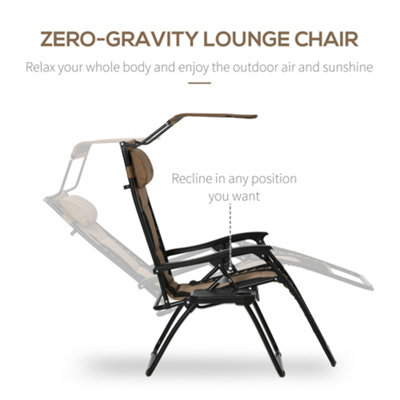 Brown deals gravity chair