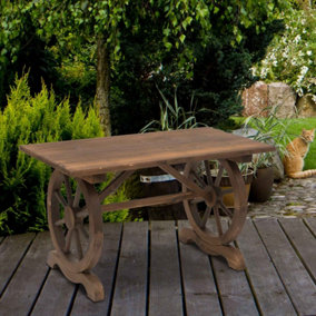 Wooden picnic bench discount b&q