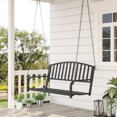 Vintage metal porch swing hotsell