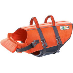 Outward Hound Dog Life jacket Float Coat  Swimming Float Vest Swim Lifejacket Orange Orange - XS