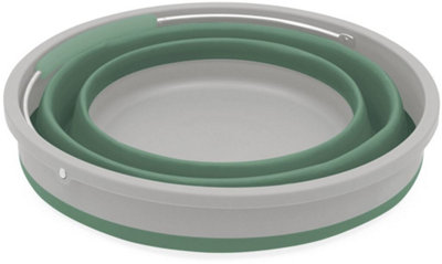 Outwell Collaps Bucket Round w/Lid Shadow Green