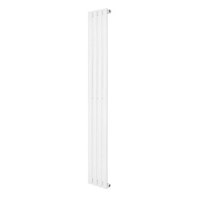 Oval Single Column Radiator 1600 x 240mm Modern Designer Single Panel