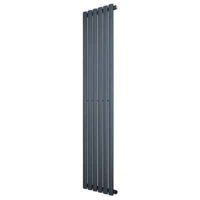 Oval Single Column Radiator 1600 x 360mm Modern Designer Single Panel