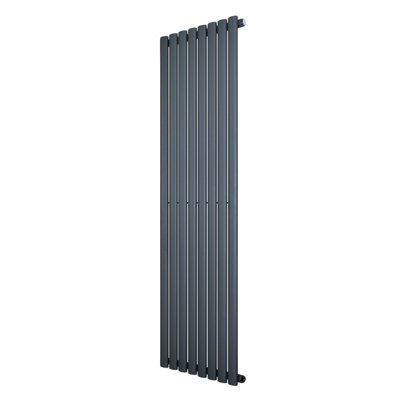 Oval Single Column Radiator 1600 x 480mm Modern Designer Single Panel