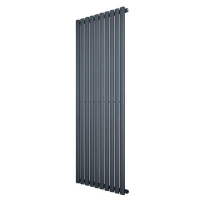 Oval Single Column Radiator 1600 x 600mm Modern Designer Single Panel