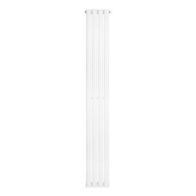 Oval Single Column Radiator 1800 x 240mm Modern Designer Single Panel