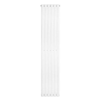 Oval Single Column Radiator 1800 x 360mm Modern Designer Single Panel