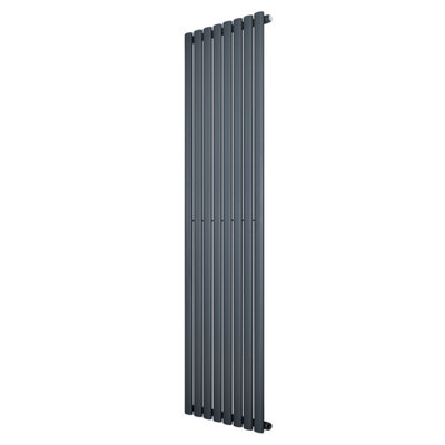 Oval Single Column Radiator 1800 x 480mm Modern Designer Single Panel