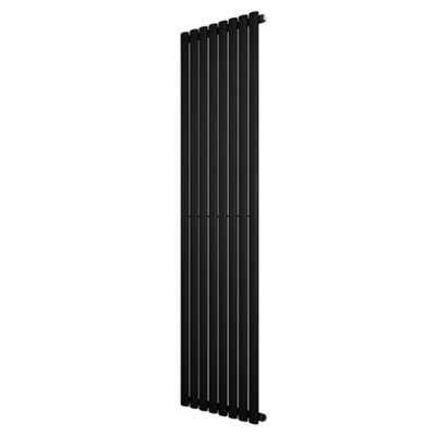 Oval Single Column Radiator 1800 x 480mm Modern Designer Single Panel