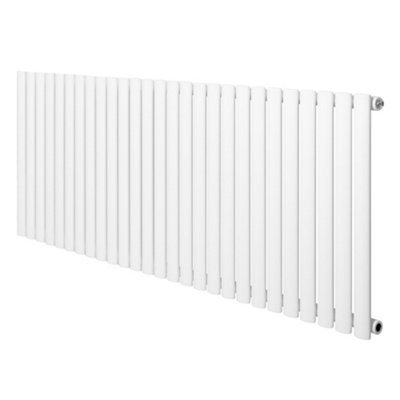 Oval Single Column Radiator 600 x 1620mm Modern Designer Single Panel