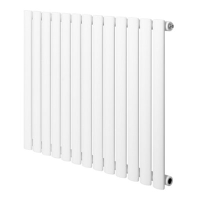 Oval Single Column Radiator 600 x 780mm Modern Designer Single Panel