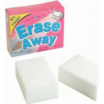 Oven Pride Erase Away Non Chemical Magic Sponge (1 Pack = 2 | WhichOne