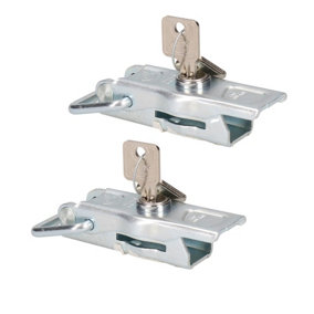 Over Centre Catch Toggle Clamp Large 10cm Lockable High Capacity 2 PACK